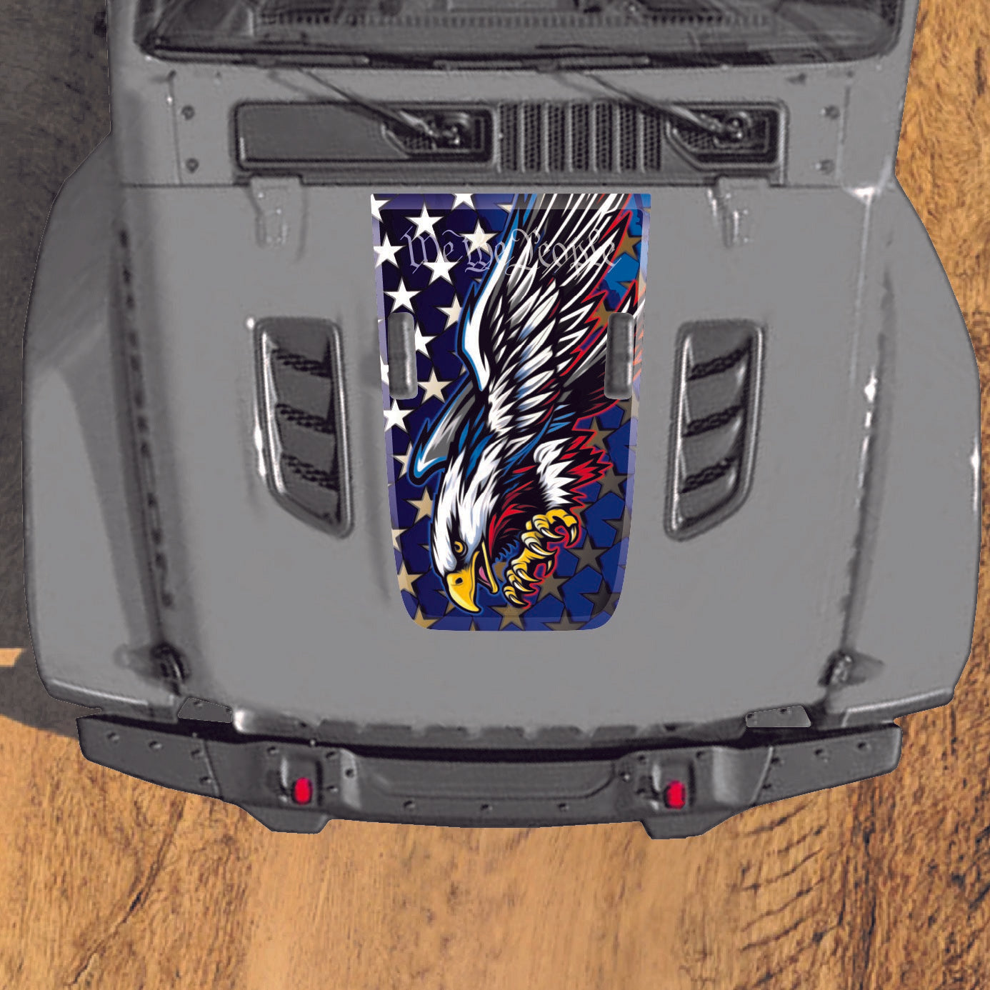 Wrangler & Gladiator Paint Protection Vinyl PPV: JL/JT Hood