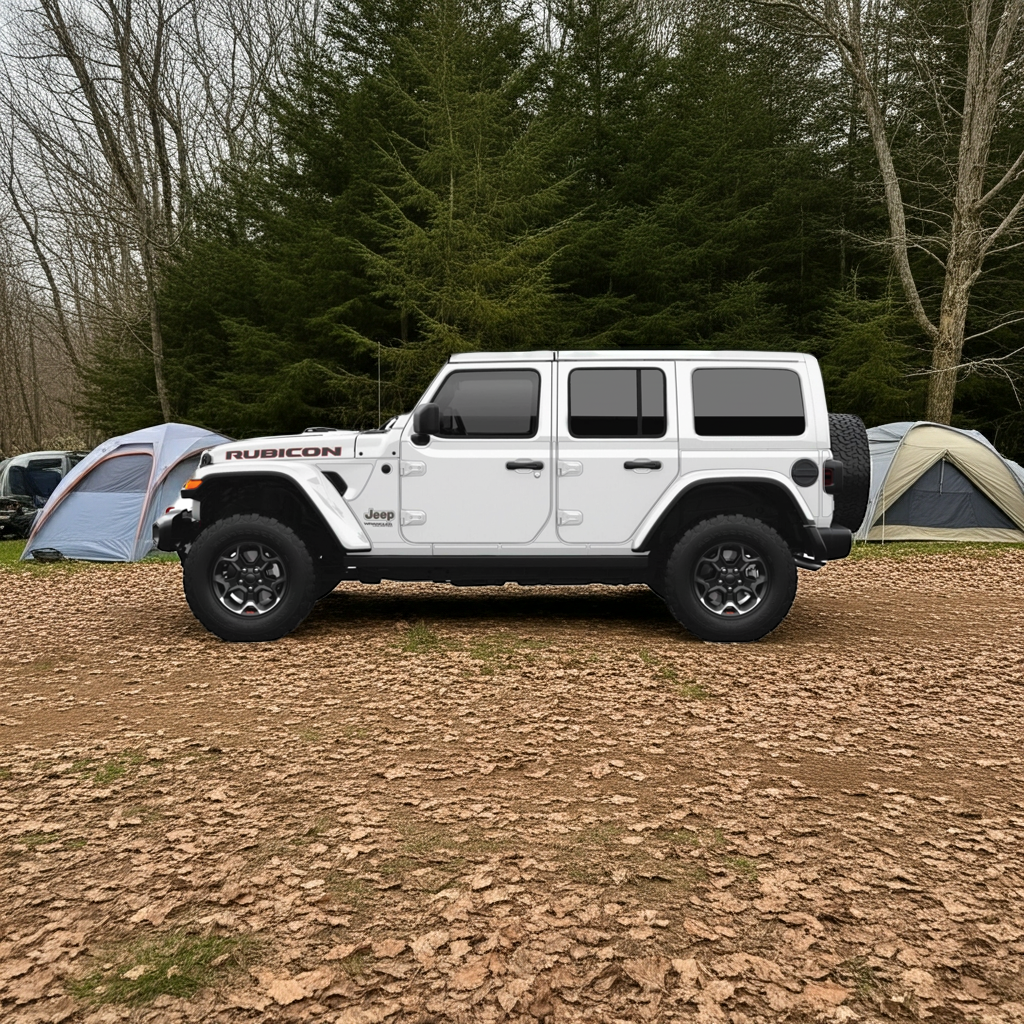 Wrangler JLU Removable Trail Armor