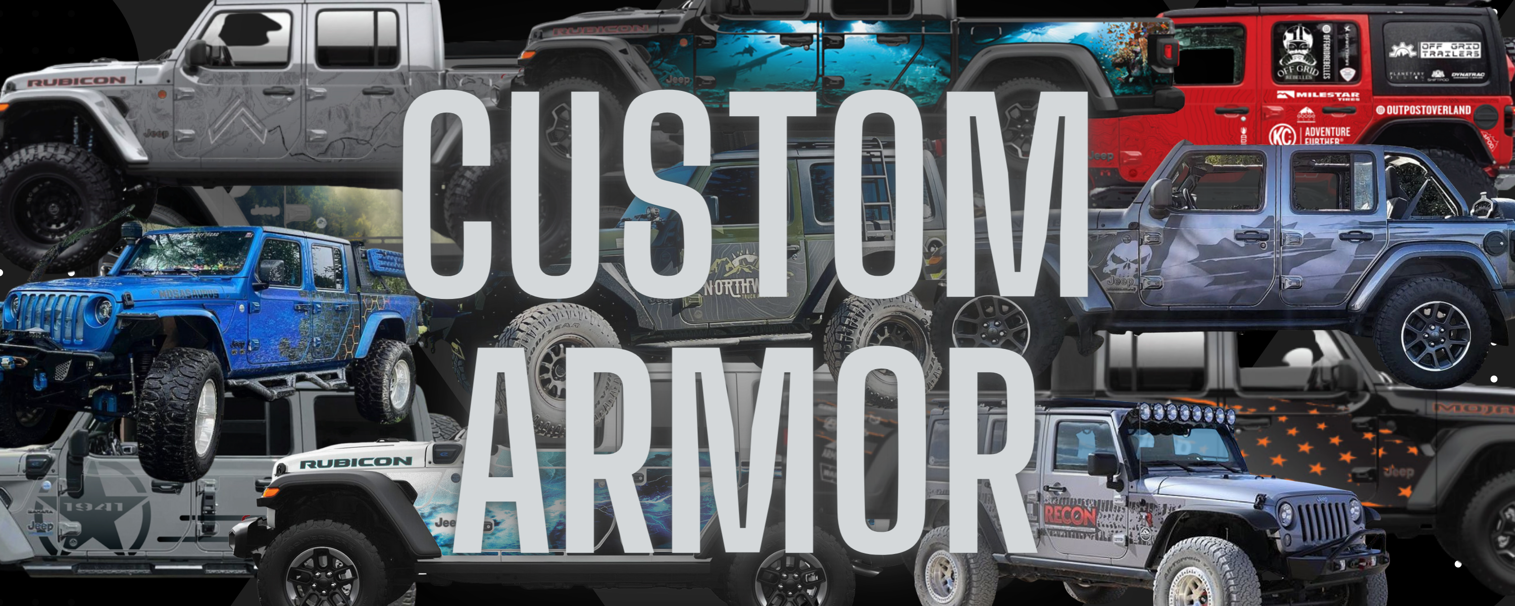 Custom Design MEK Magnet Removable Trail Armor