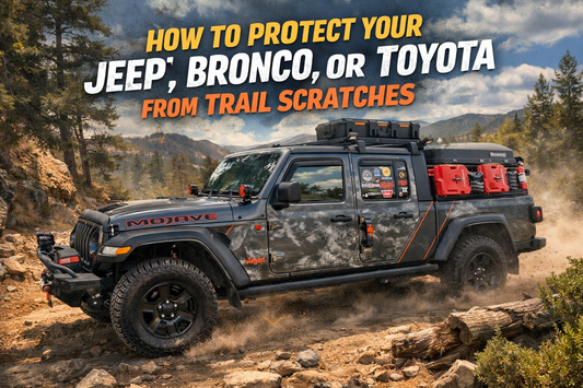 How Do I Protect My Jeep®, Bronco, or Toyota from Trail Scratches?