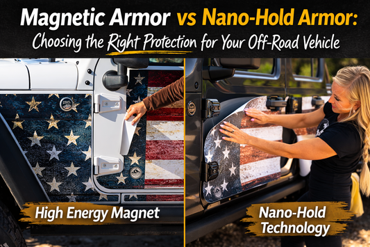 Magnetic Armor vs Nano-Hold Armor: Choosing the Right Protection for Your Off-Road Vehicle