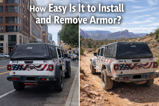 How Easy Is It to Install and Remove Removable Trail Armor?