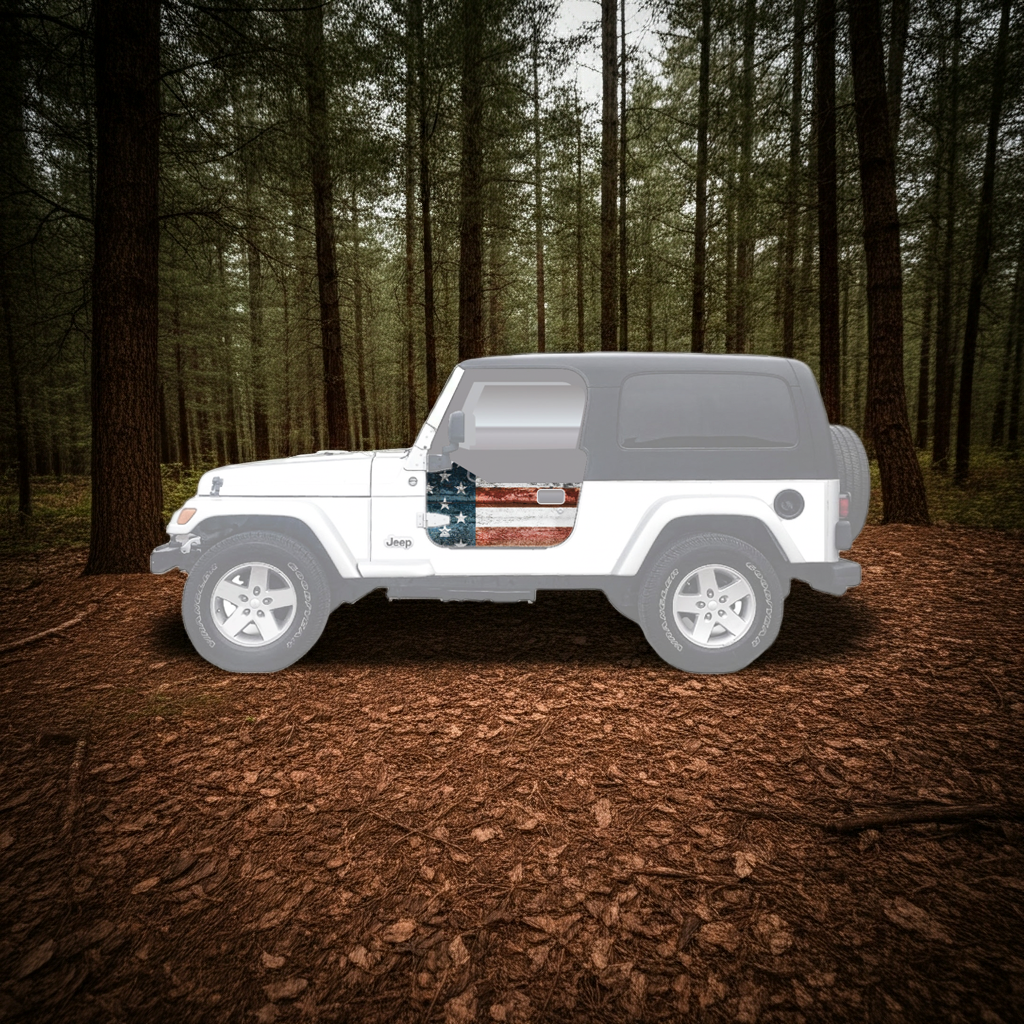 Wrangler TJ Half Door Removable Trail Armor