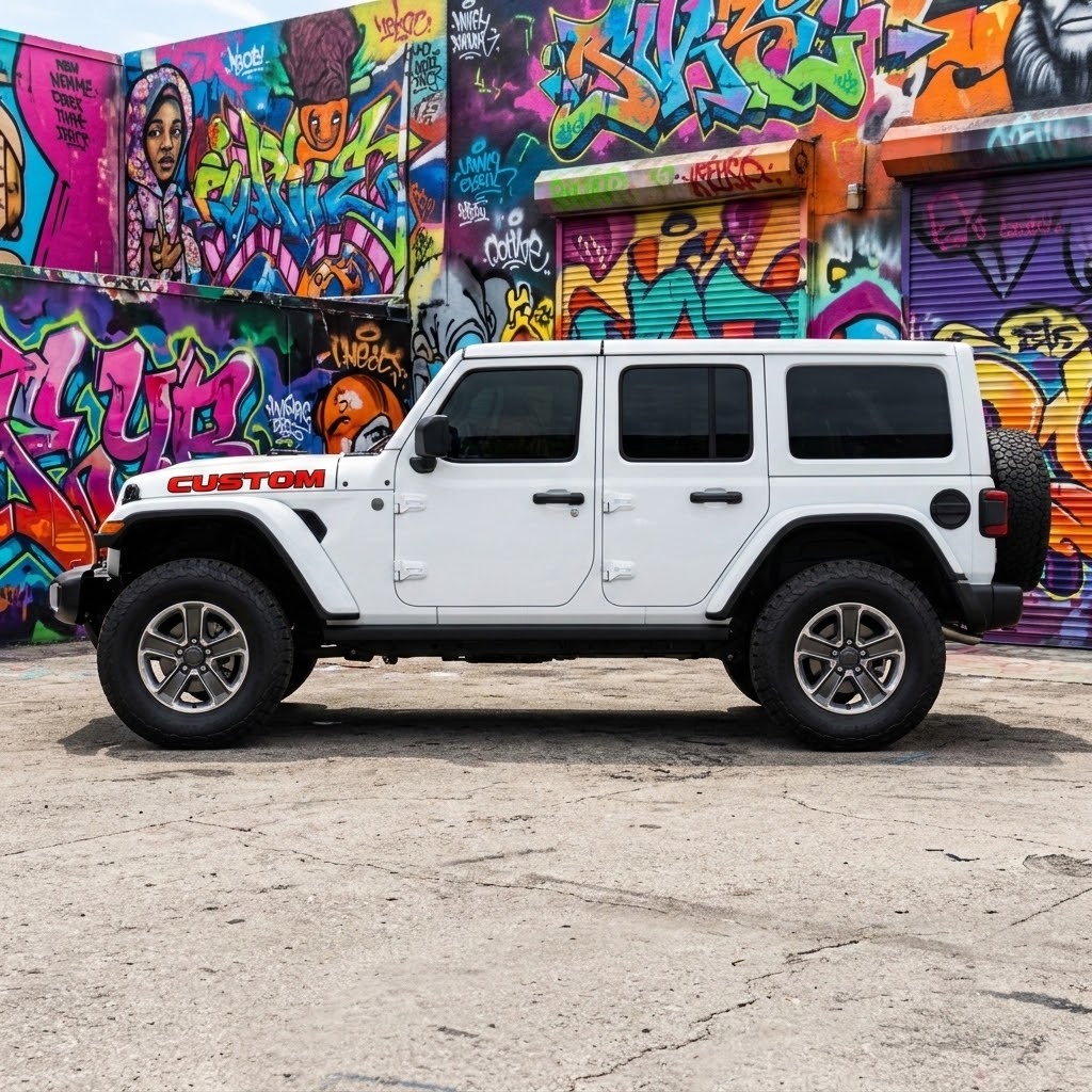 Side Hood Custom Design Removable Trail Armor