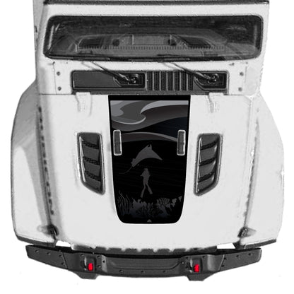 Wrangler & Gladiator Paint Protection Vinyl PPV: JL/JT Hood