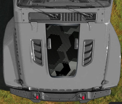 Wrangler & Gladiator Paint Protection Vinyl PPV: JL/JT Hood