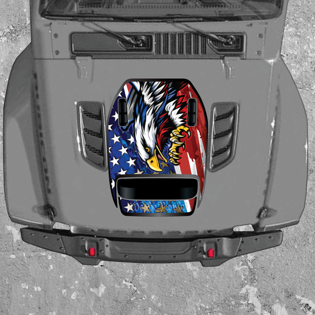 Wrangler & Gladiator Paint Protection Vinyl PPV: JL/JT Hood