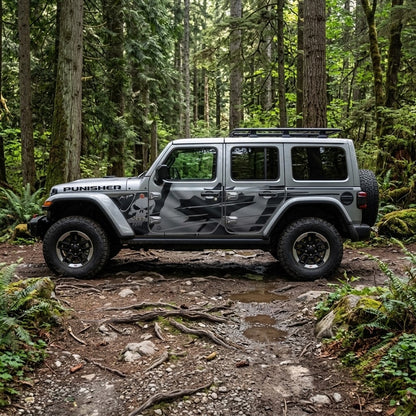 Wrangler JLU Custom Reproductions Removable Trail Armor