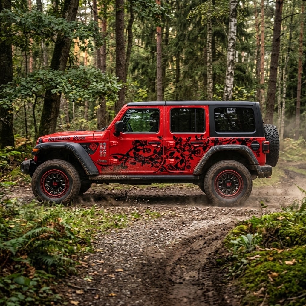 Wrangler JLU Custom Reproductions Removable Trail Armor