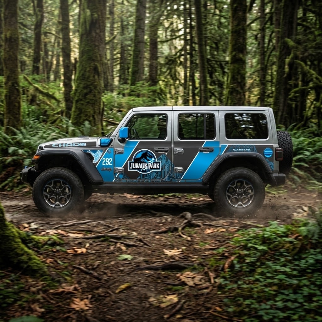 Wrangler JLU Custom Reproductions Removable Trail Armor