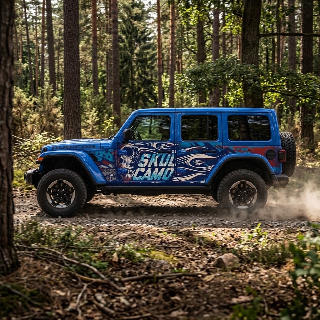 Wrangler JLU Custom Reproductions Removable Trail Armor