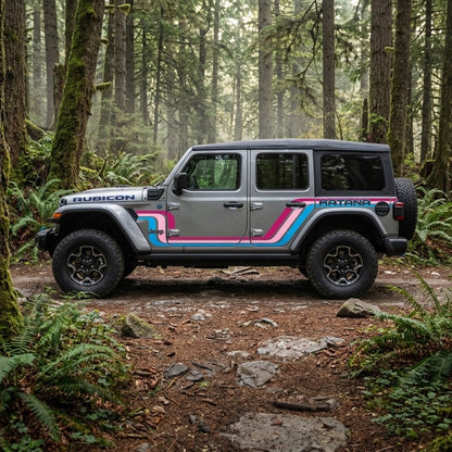 Wrangler JLU Custom Reproductions Removable Trail Armor