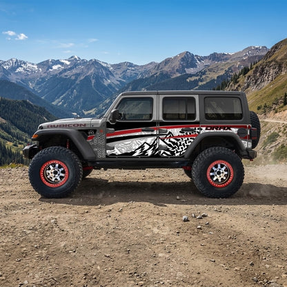 Wrangler JLU Custom Reproductions Removable Trail Armor