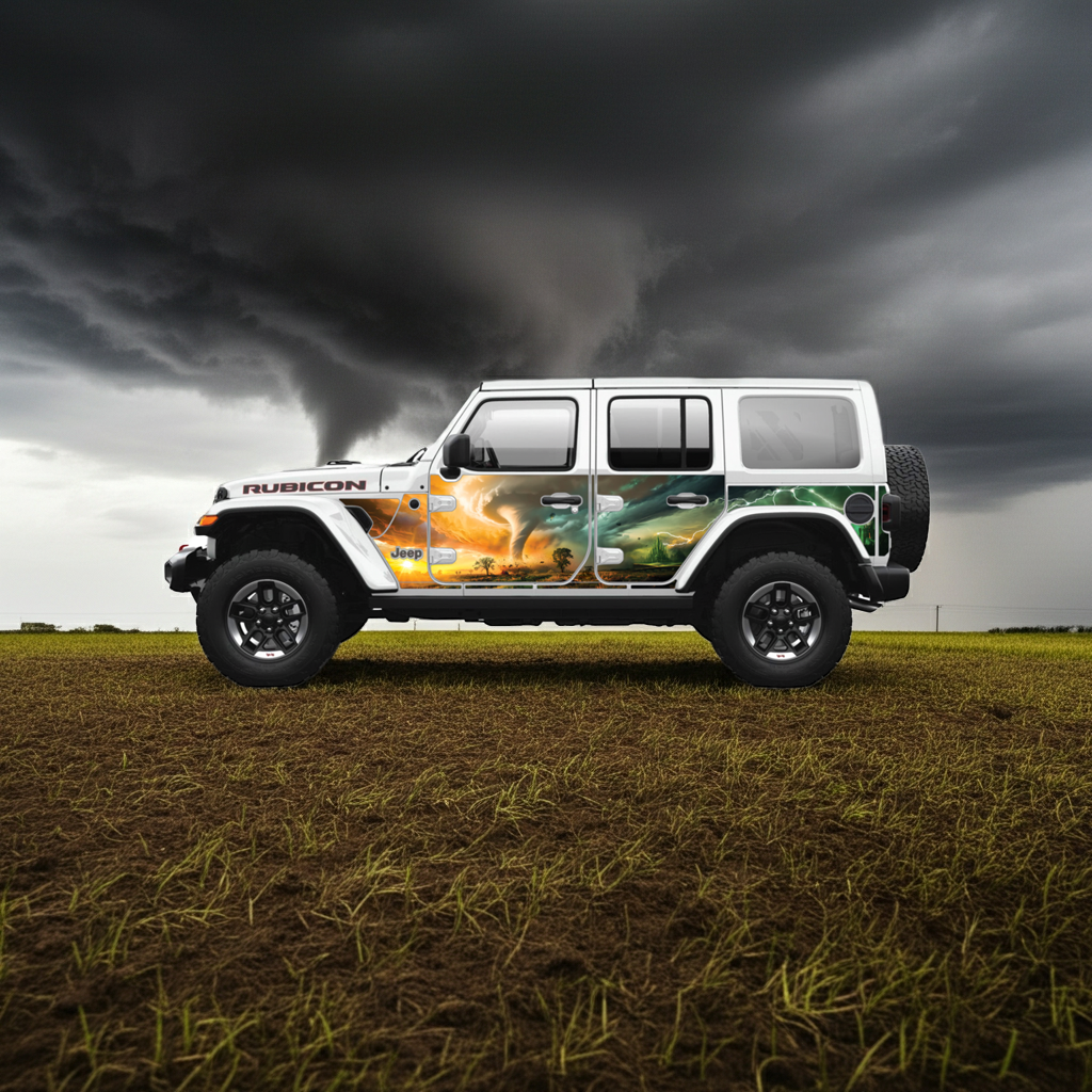 Wrangler JLU Custom Reproductions Removable Trail Armor