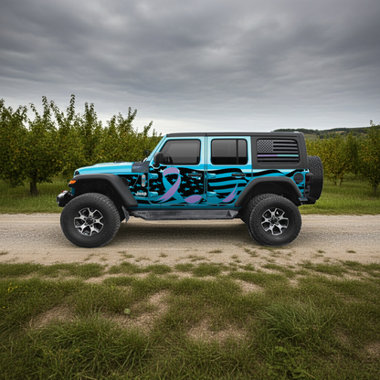 Wrangler JLU Custom Reproductions Removable Trail Armor