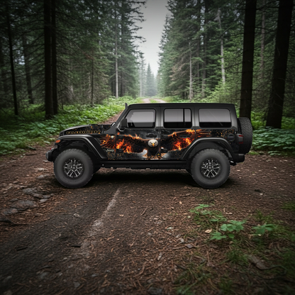 Wrangler JLU Custom Reproductions Removable Trail Armor