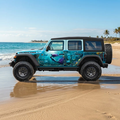 Wrangler JLU Custom Reproductions Removable Trail Armor