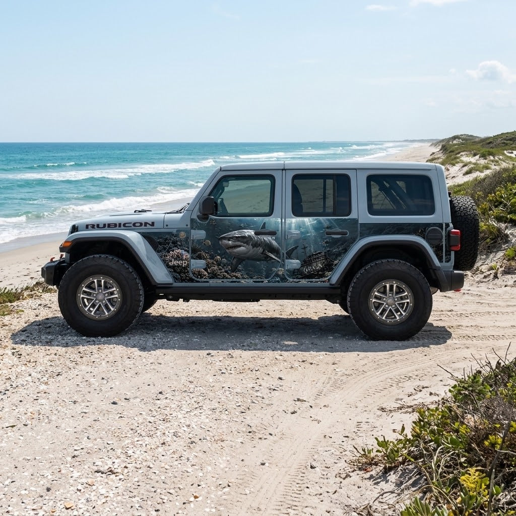 Wrangler JLU Custom Reproductions Removable Trail Armor