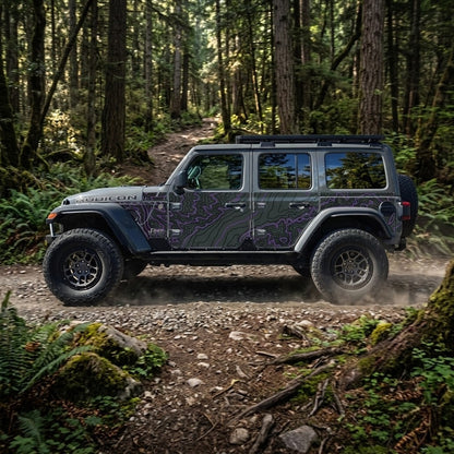 Wrangler JLU Custom Reproductions Removable Trail Armor