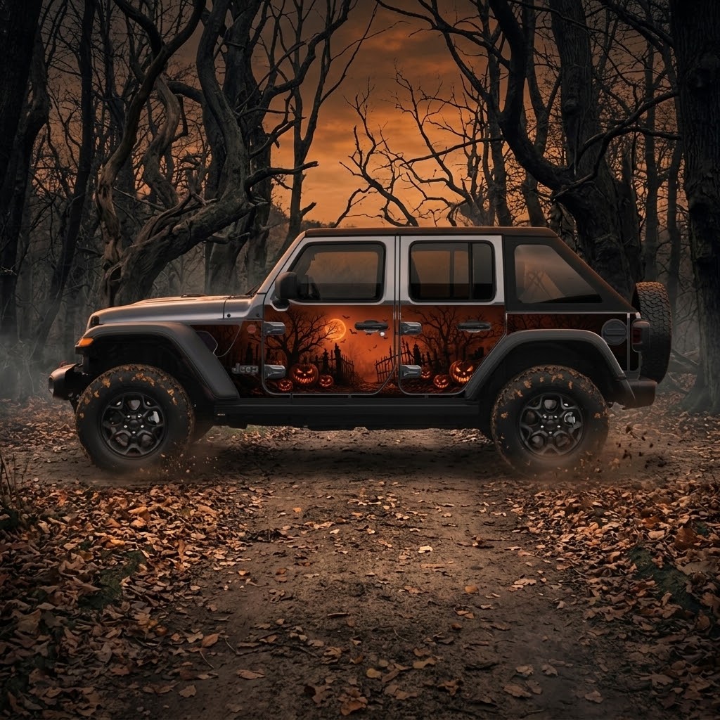 Wrangler JLU Custom Reproductions Removable Trail Armor