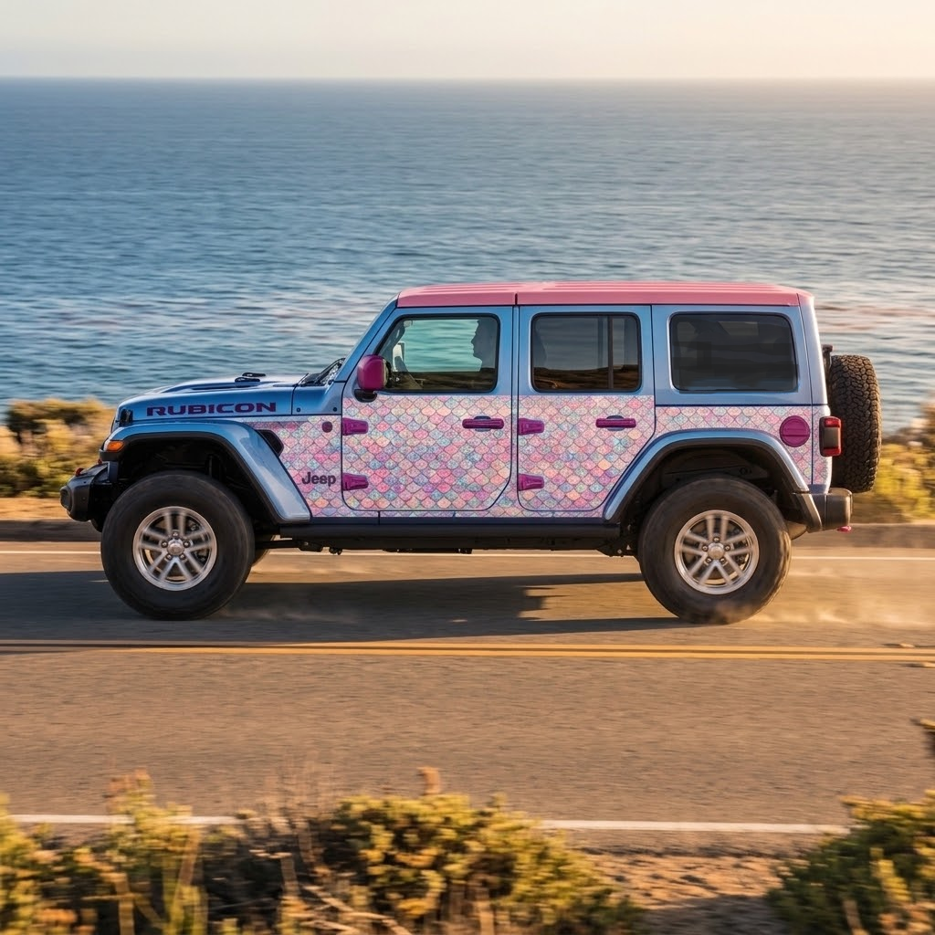 Wrangler JLU Custom Reproductions Removable Trail Armor