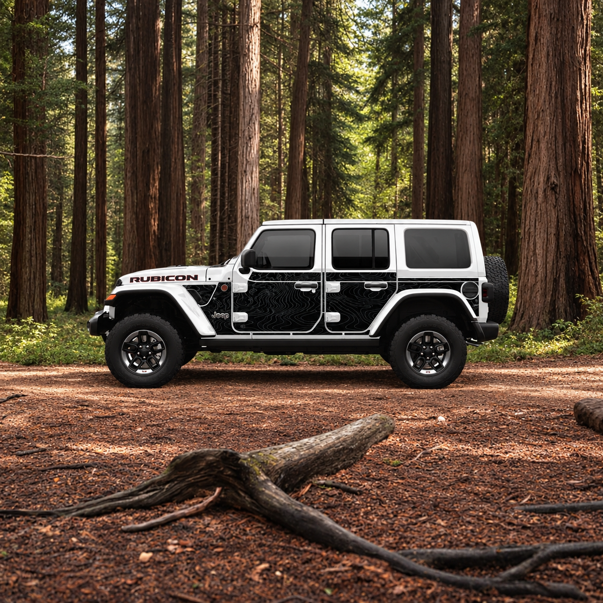 Wrangler JLU Removable Trail Armor
