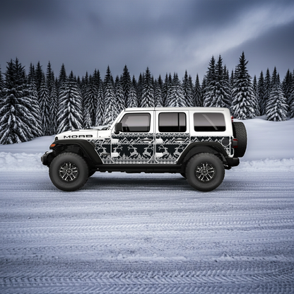 Wrangler JLU Ugly Sweater Holiday Edition Removable Trail Armor