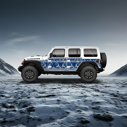 Wrangler JLU Ugly Sweater Holiday Edition Removable Trail Armor