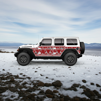 Wrangler JLU Ugly Sweater Holiday Edition Removable Trail Armor
