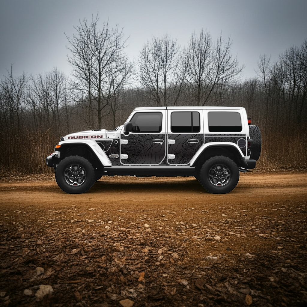 Wrangler JLU Removable Trail Armor