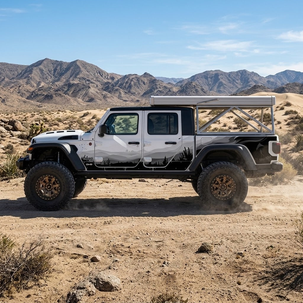 Gladiator JT Custom Reproductions Removable Trail Armor