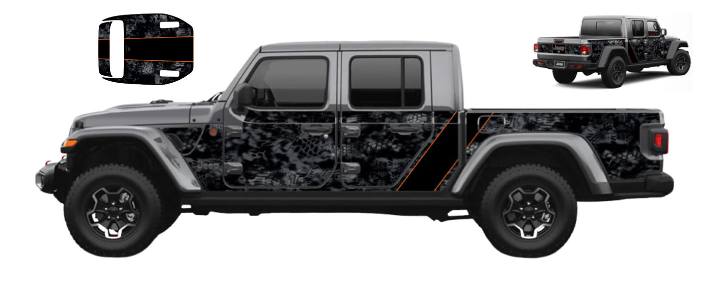 Gladiator JT Kryptek Typhon Limited Edition Removable Trail Armor