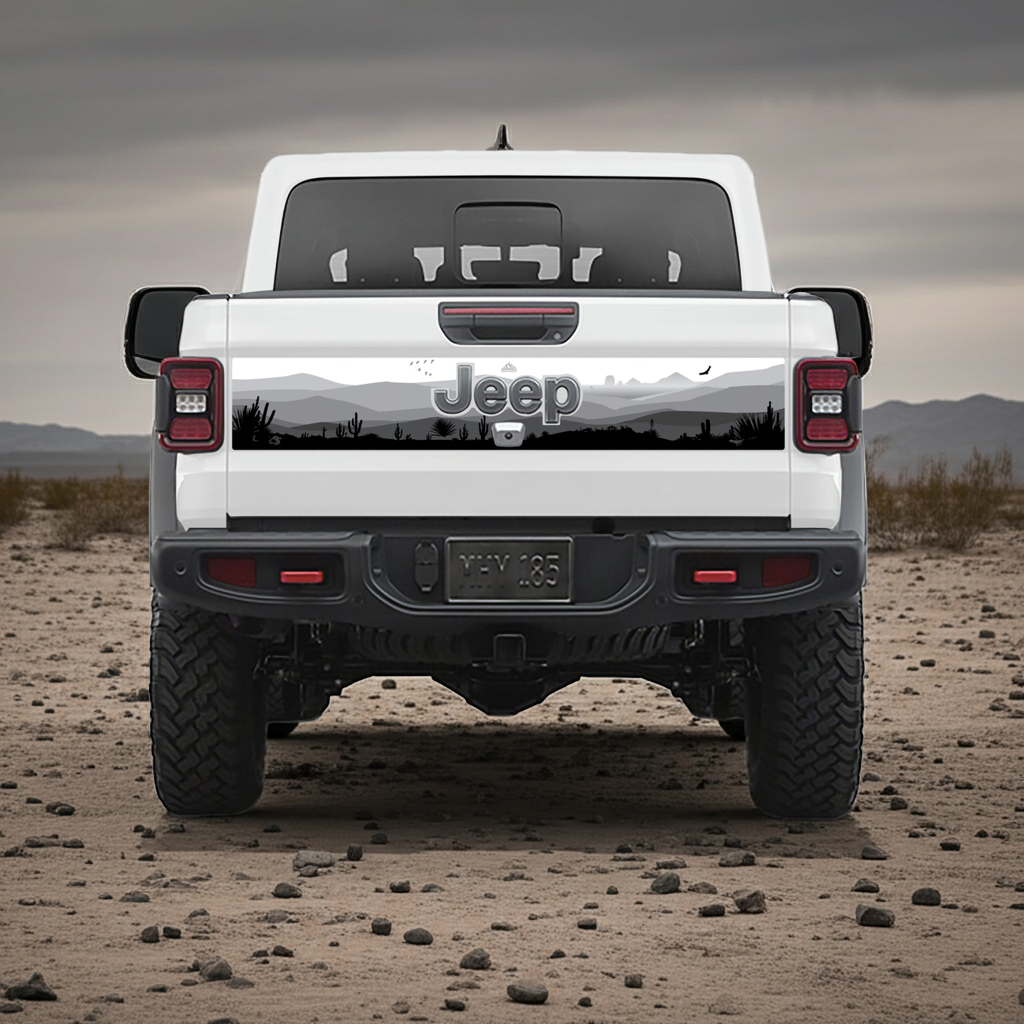 Gladiator Paint Protection Vinyl PPV: JT Tailgate