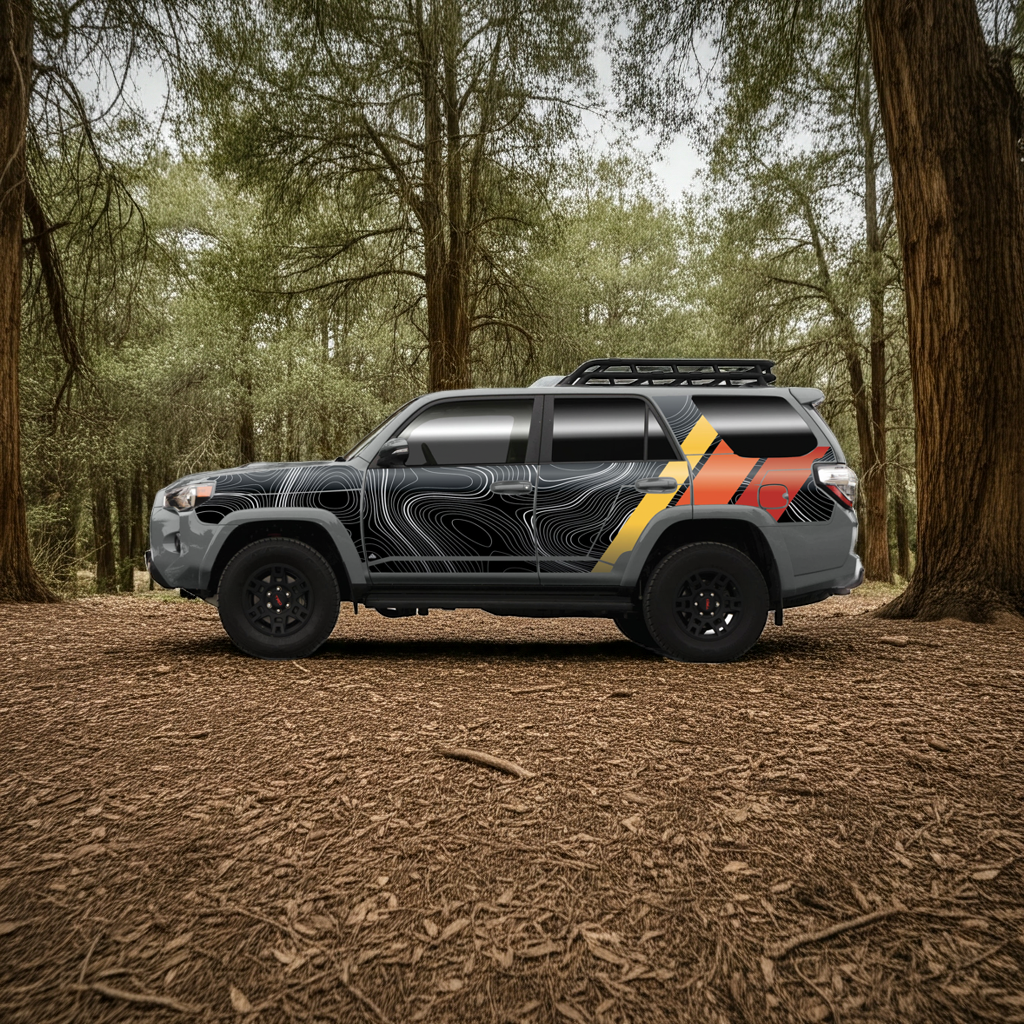 Toyota 4Runner Removable Trail Armor - Magnetic Paint Protection