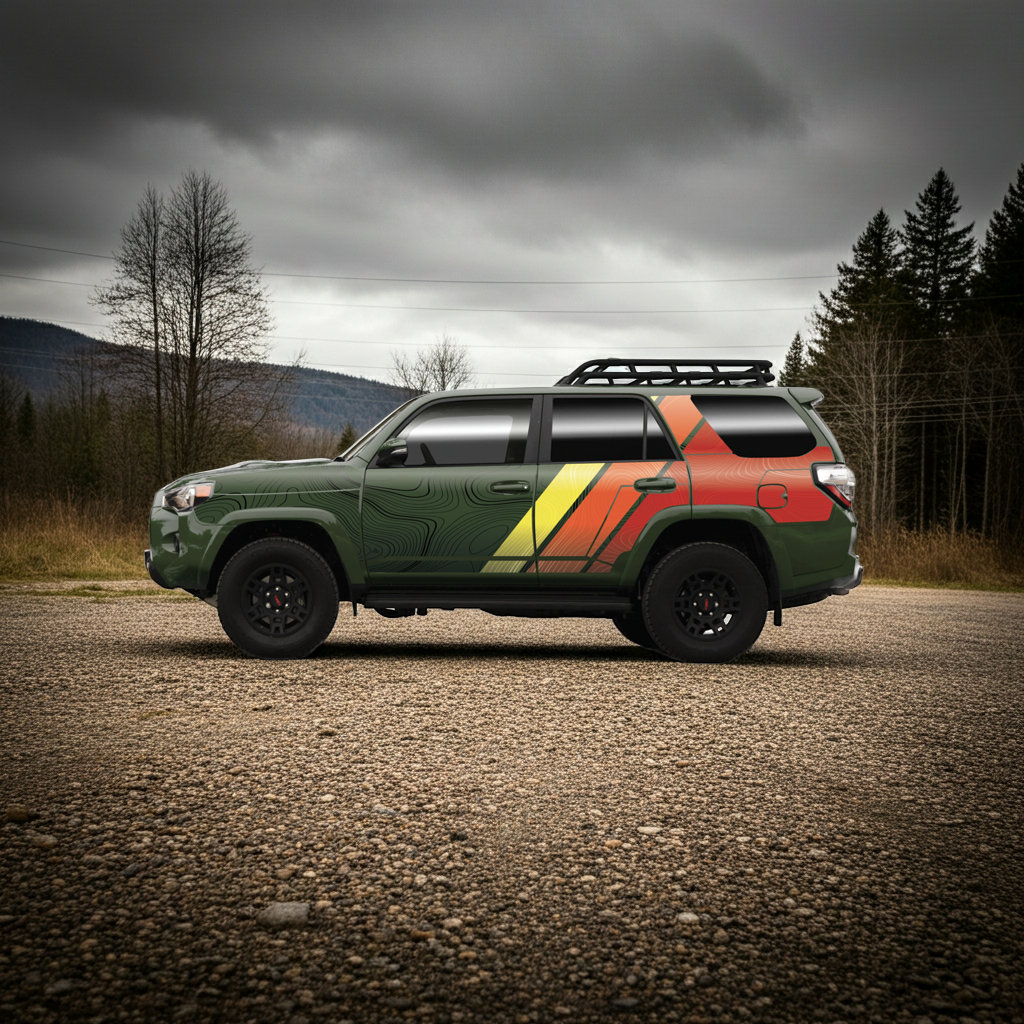 Toyota 4Runner Removable Trail Armor - Magnetic Paint Protection