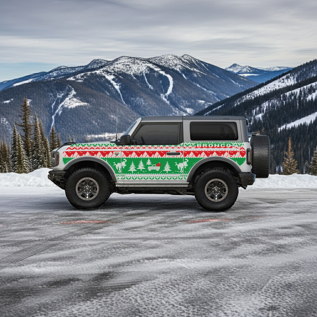 Ugly Sweater Bronco 2D Armor