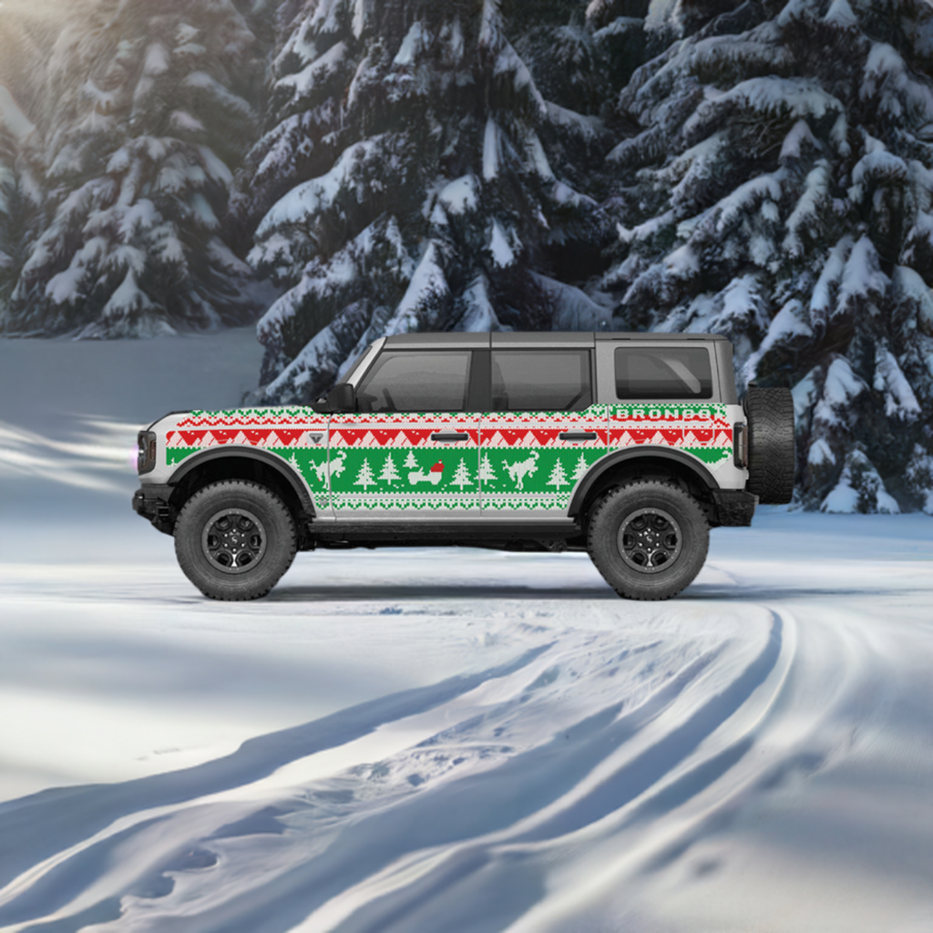 MEK Removable Trail Armor: Bronco 4D Ugly Sweater Holiday Edition