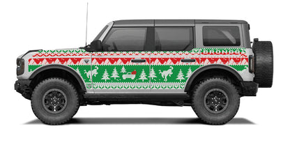 Bronco 4D Ugly Sweater Holiday Edition