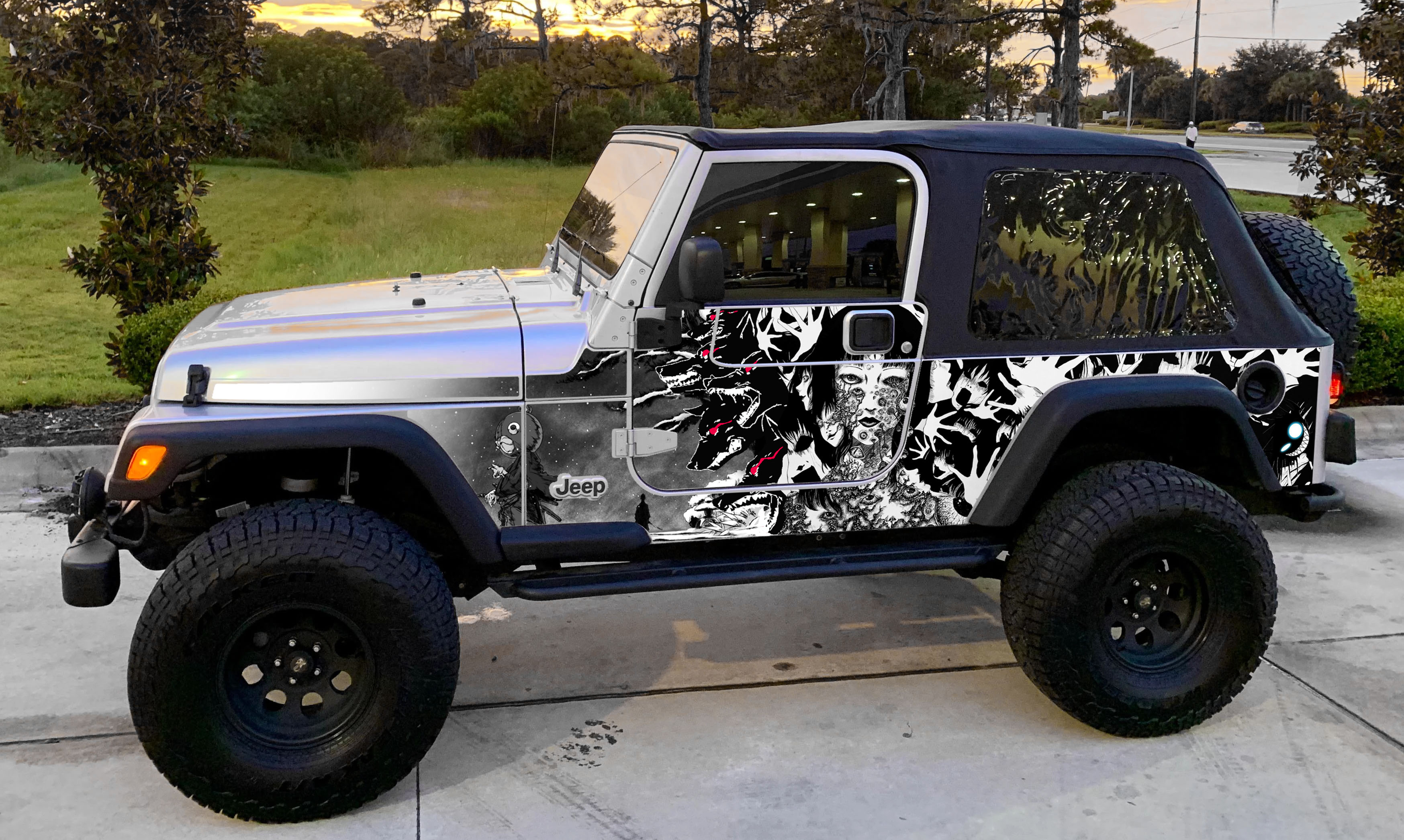 MEK Removable Trail Armor: Custom Jeep Wrangler TJ Armor – MEK Magnet