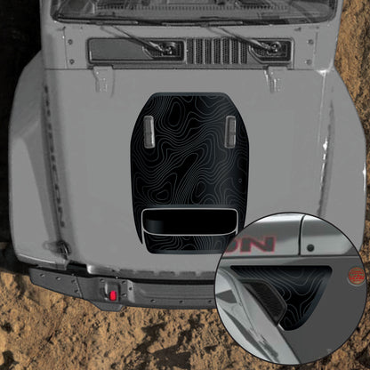 Wrangler & Gladiator Paint Protection Vinyl PPV: JL/JT Hood