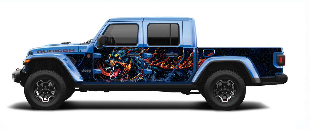 MEK Removable Trail Armor: Jeep® Gladiator® Custom JT Armor – MEK