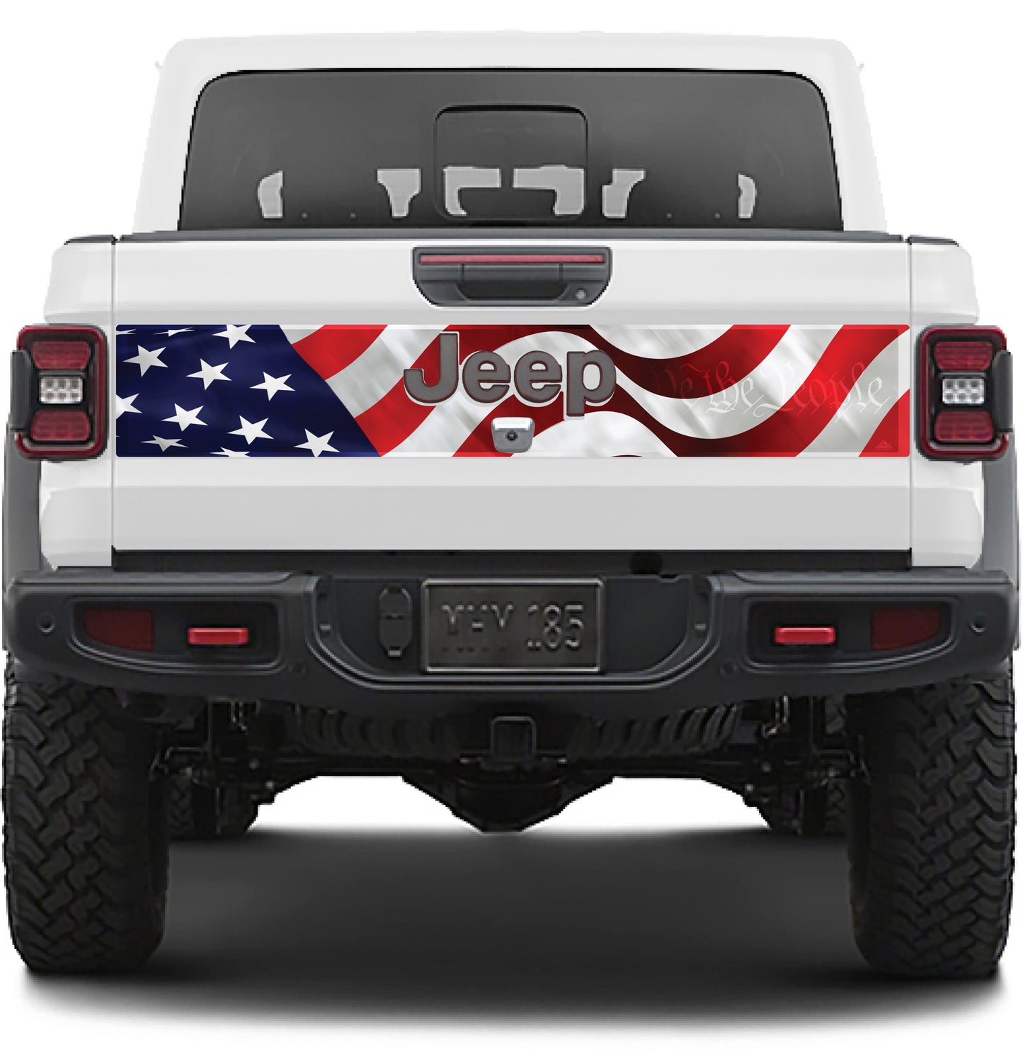 Gladiator Paint Protection Vinyl PPV: JT Tailgate