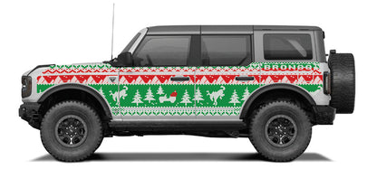 MEK Removable Trail Armor: Bronco 4D Ugly Sweater Holiday Edition