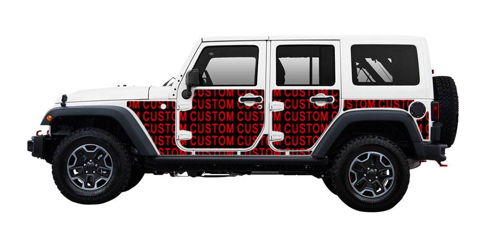 JKU: Custom MEK Removable Trail Armor